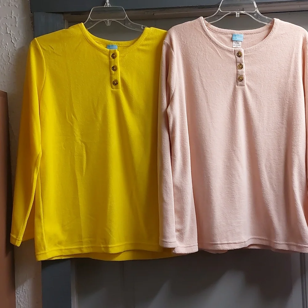 Feather Fleece Hensley Top Sz Lg - Picture 1 of 12